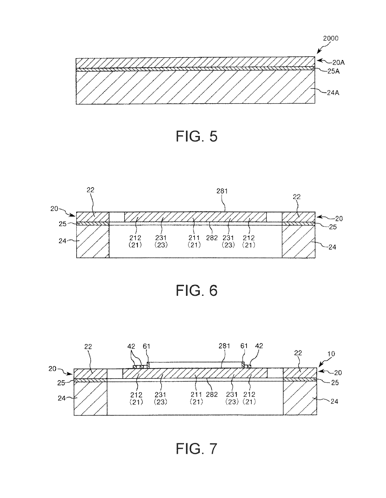 Member for optical scanner, optical scanner, method of manufacturing optical scanner, image display device, and head-mounted display