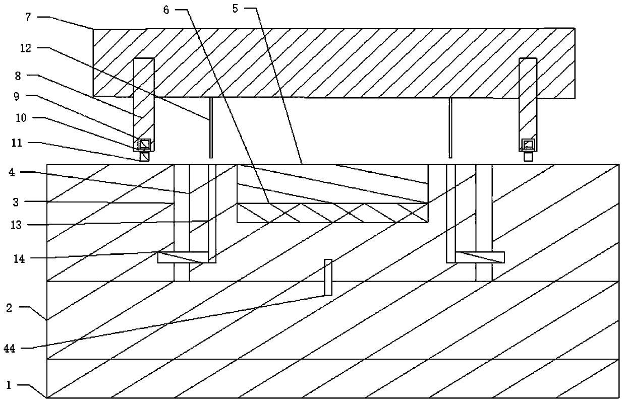 A device for quickly replacing solar panels on a solar pavement