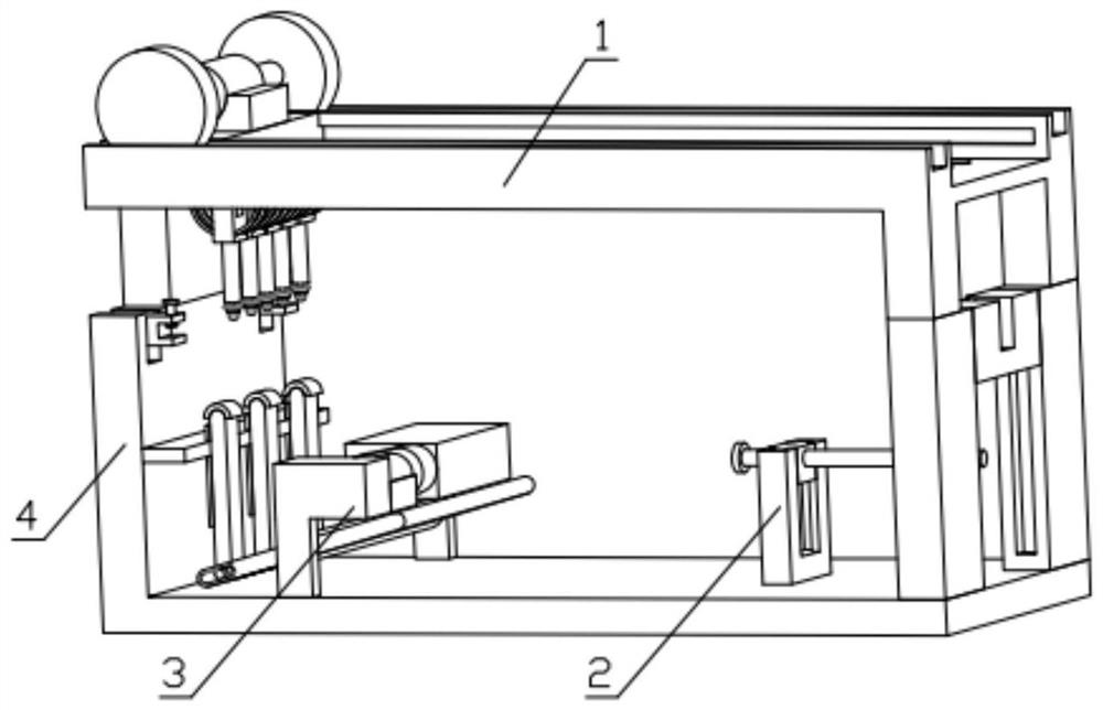 A mechanical keyboard cleaning device