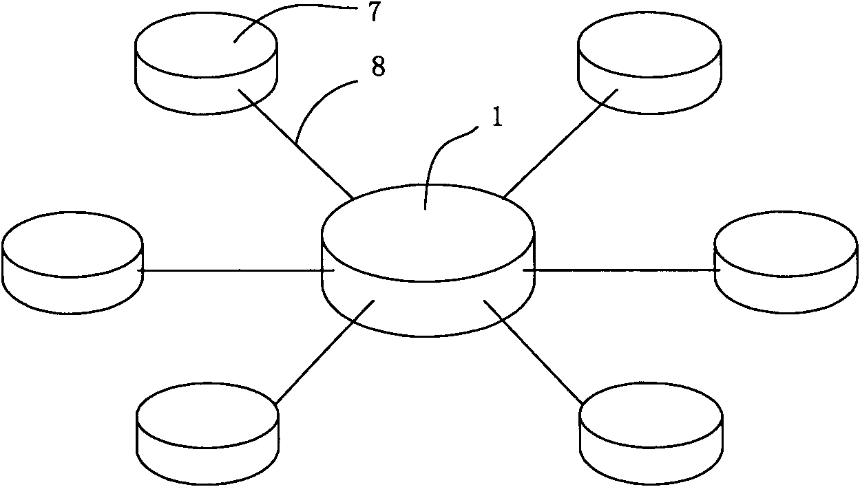 Floating-type water wind power generating device