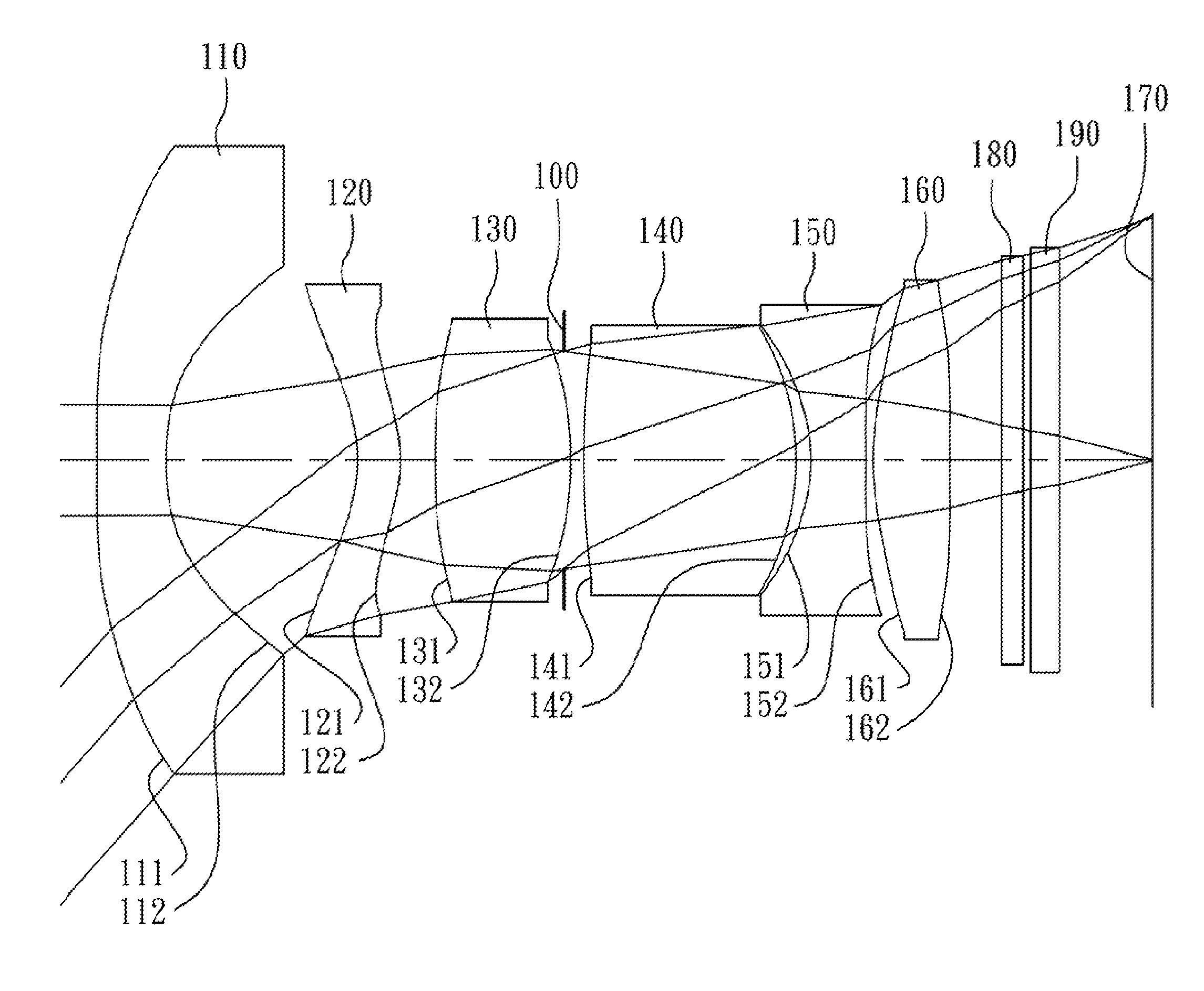 Wide-angle optical lens assembly