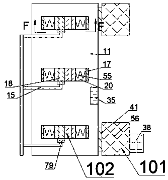 Low-position automatic amputation hemostasis device