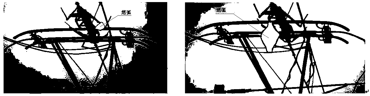 Railway power supply detection repeated alarm analysis method based on image segmentation