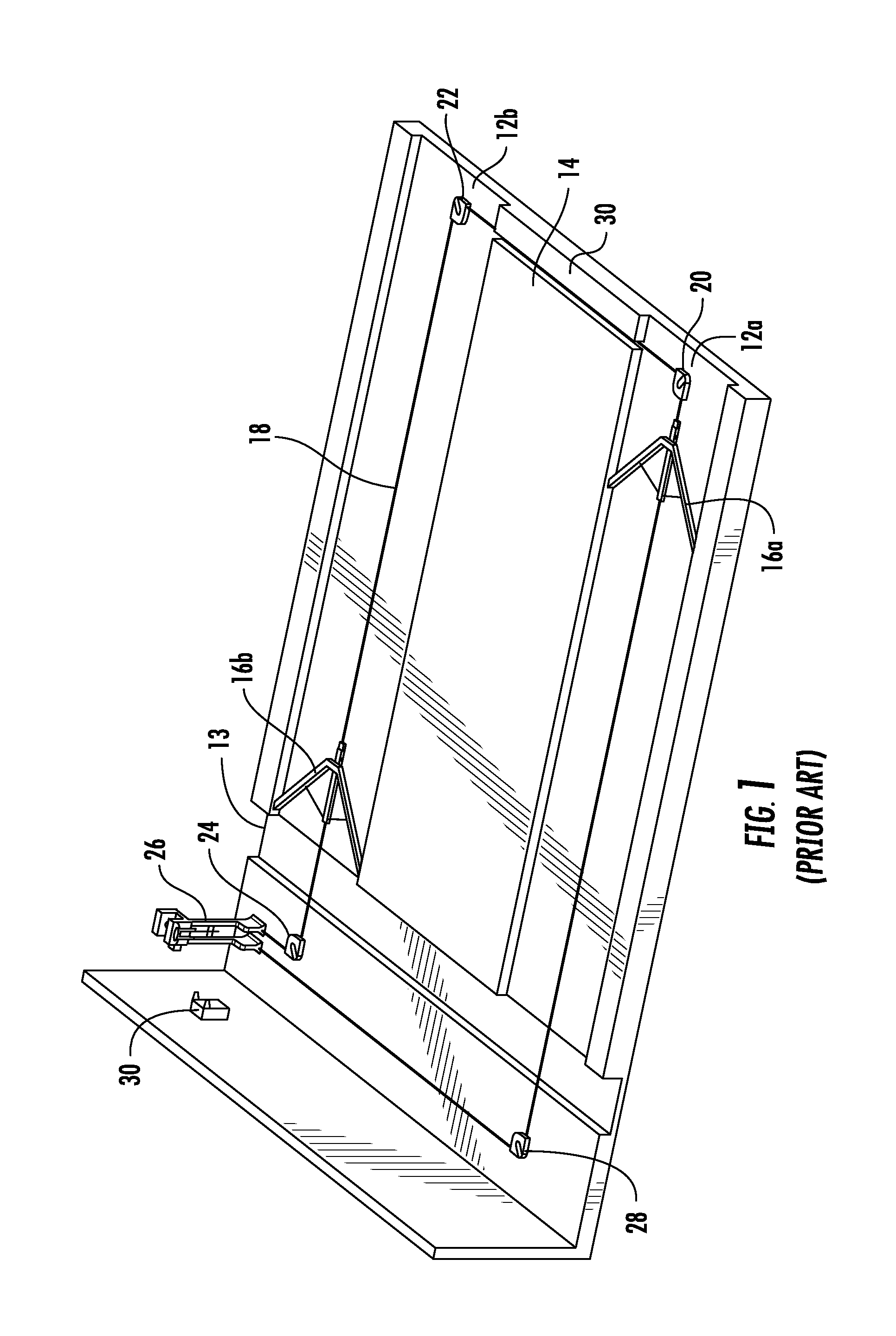 Automatic scraper chain tensioning apparatus