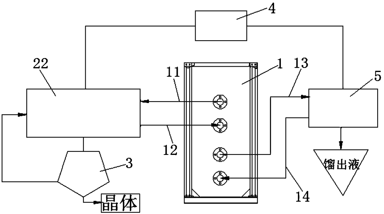 Heavy metal-containing wastewater integrated treatment system