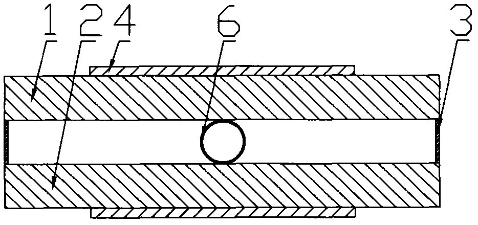 Flat plate type totally-sealed low-temperature plasma excitation source