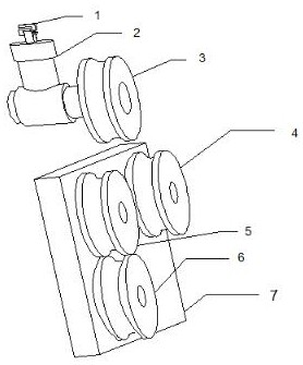 A miniature bare optical fiber automatic reel system