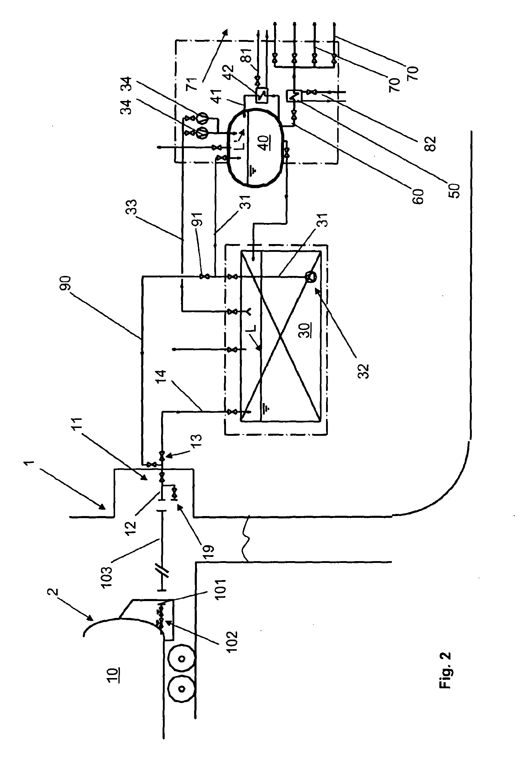 Method for operating a LNG fuelled marine vessel