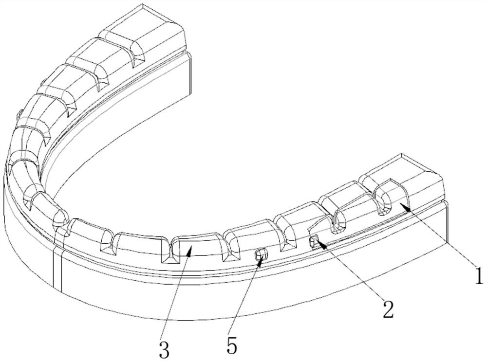 Invisible brace accessory installation device and method capable of achieving self-service precise positioning and convenient installation