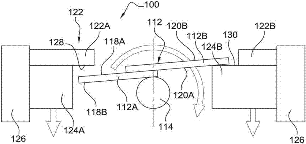 Engine control valve in a motor vehicle