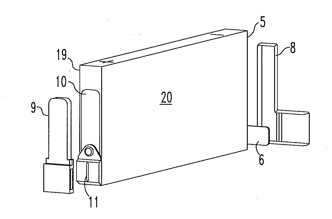 Integrated Module Connection For HEV Battery