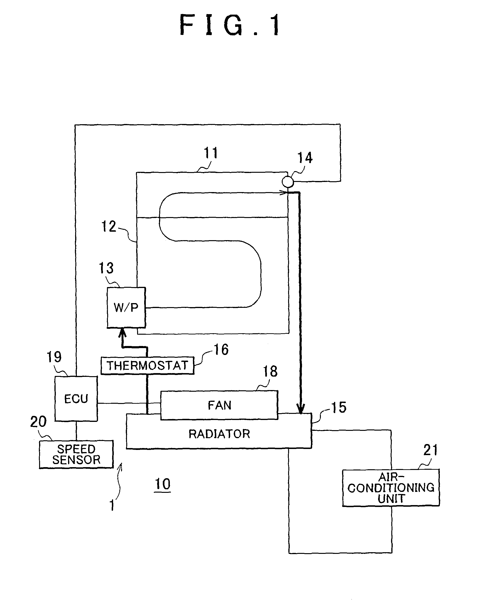 Cooling apparatus for internal combustion engine