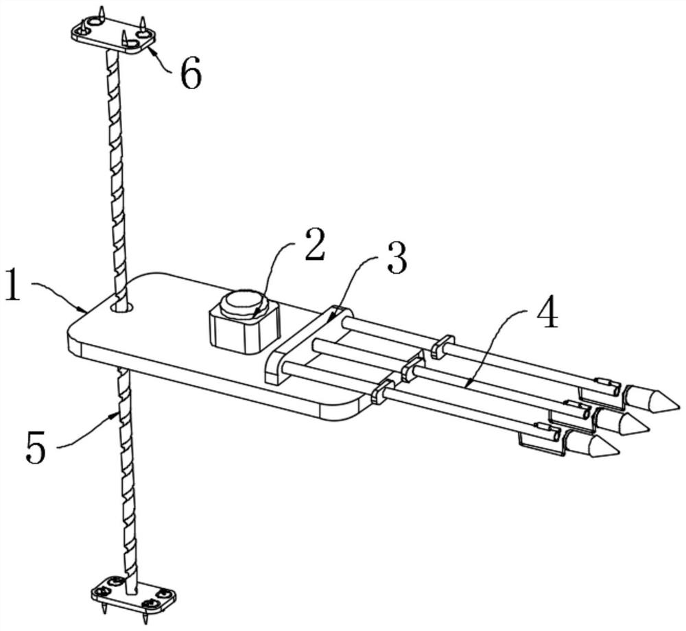 Coal mine gas extraction hole sealing device convenient to adjust