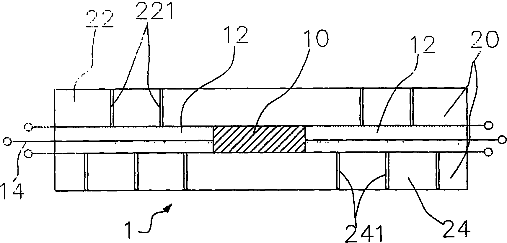 Solar battery module capable of converting optical internal total reflection wavelength