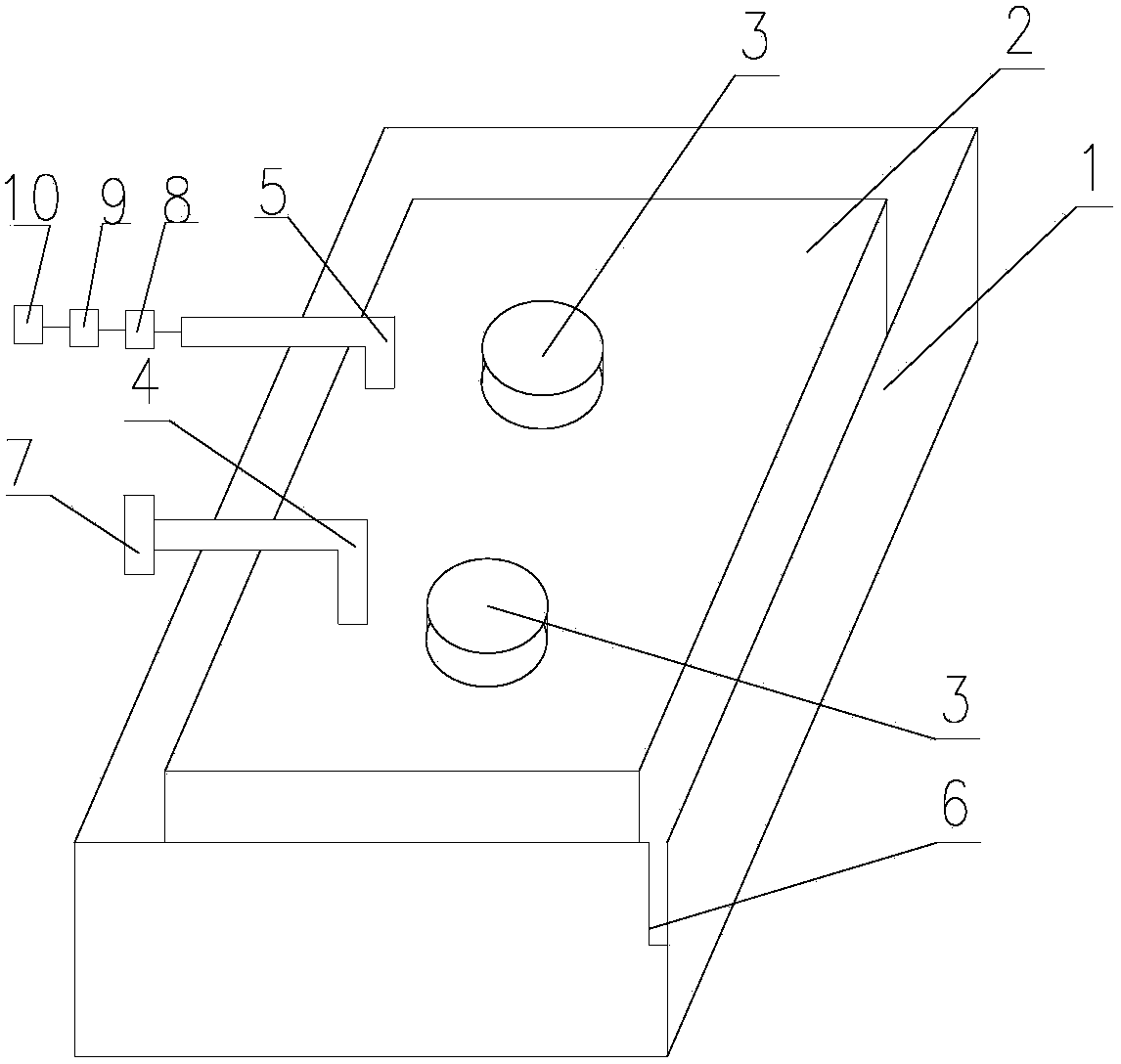 Constant pressure methane tank