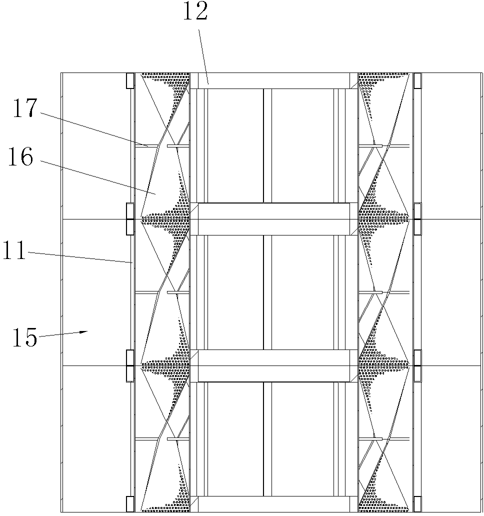 Vertical single-channel material turnover dryer