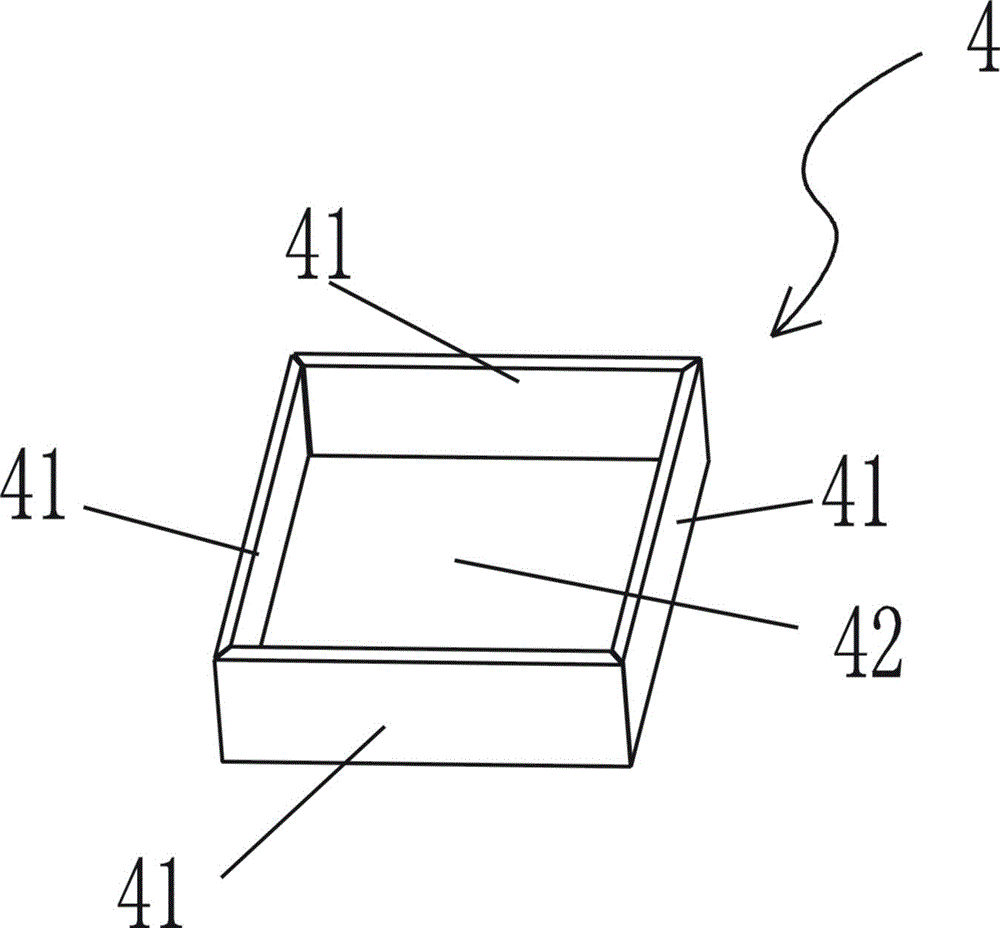 Stamping equipment and stamping process for square carton components