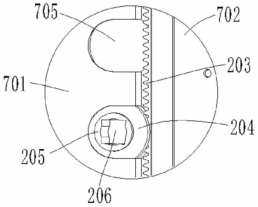 Full-automatic sample injector transmission device