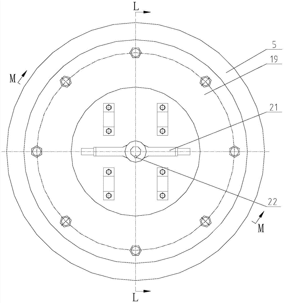 Testing device for hydrostatic pressure