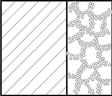 Three-dimensional reticular texture structure composite coating and preparation method thereof