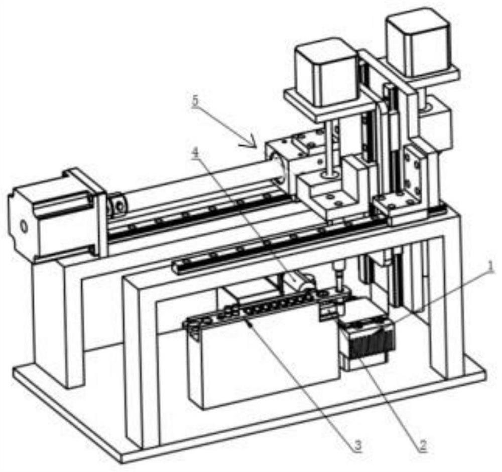 Nucleic acid extraction all-in-one machine