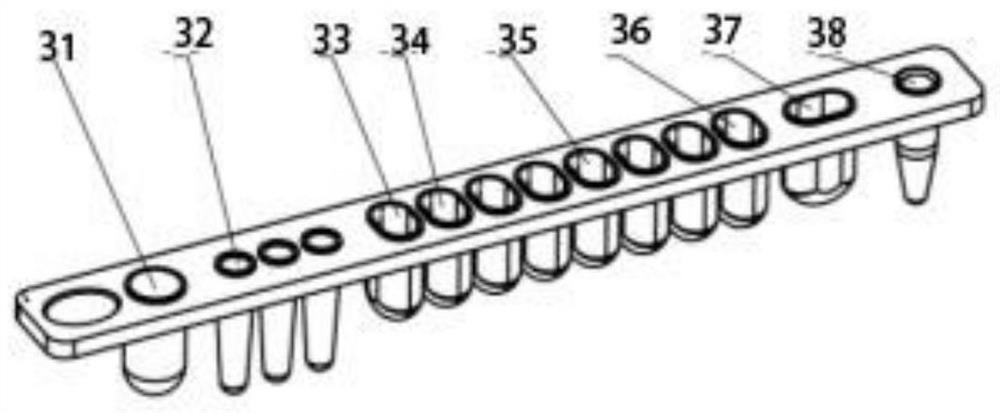 Nucleic acid extraction all-in-one machine