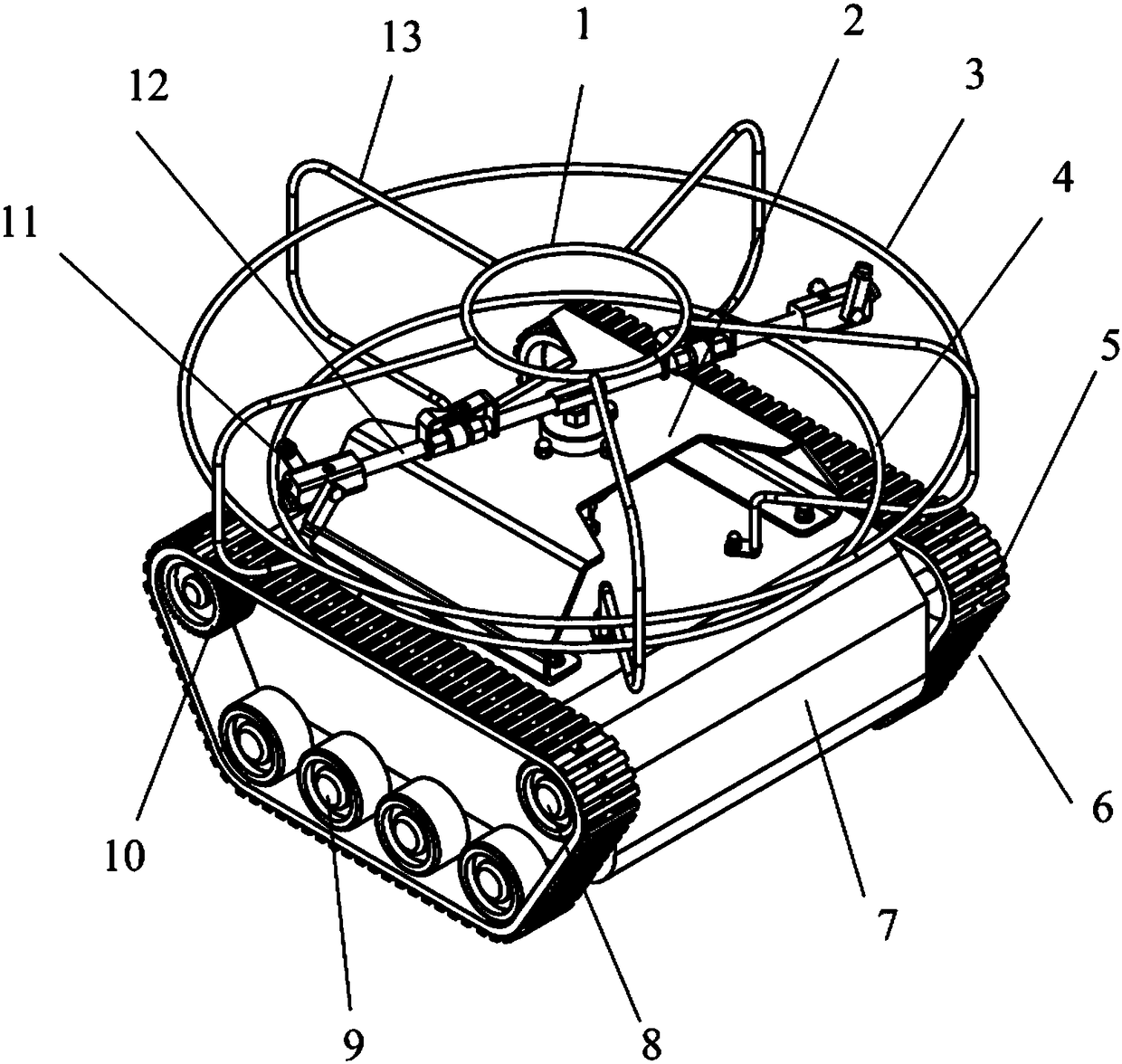 Cleaning robot for livestock transport equipment