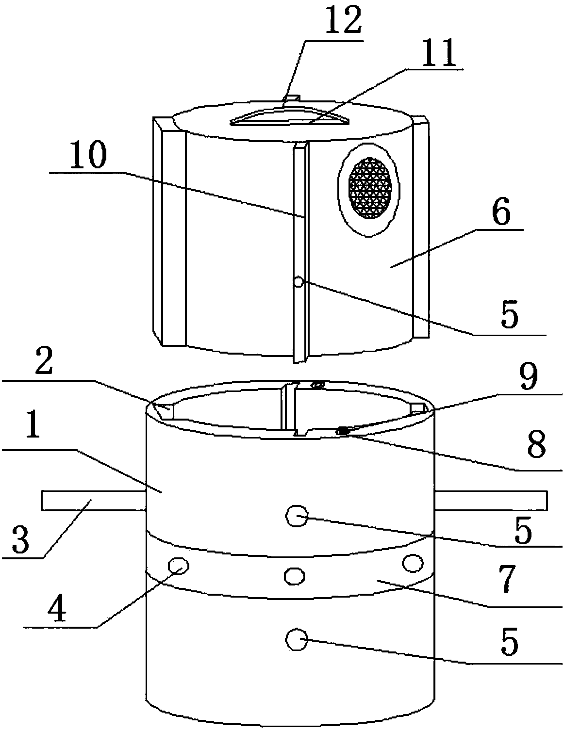 Sound box device having protective cover