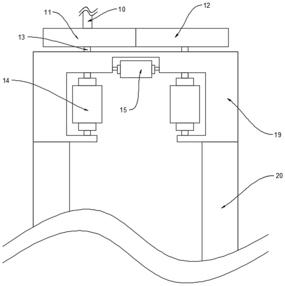 Automatic dust removal equipment for electronic glass