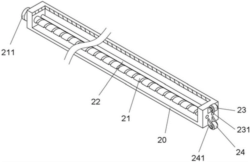 Airing clothes hanger with automatic rain-proof function