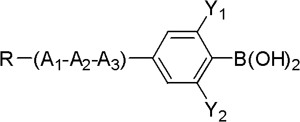 Method for preparing difluoromethoxy bridge type liquid crystal