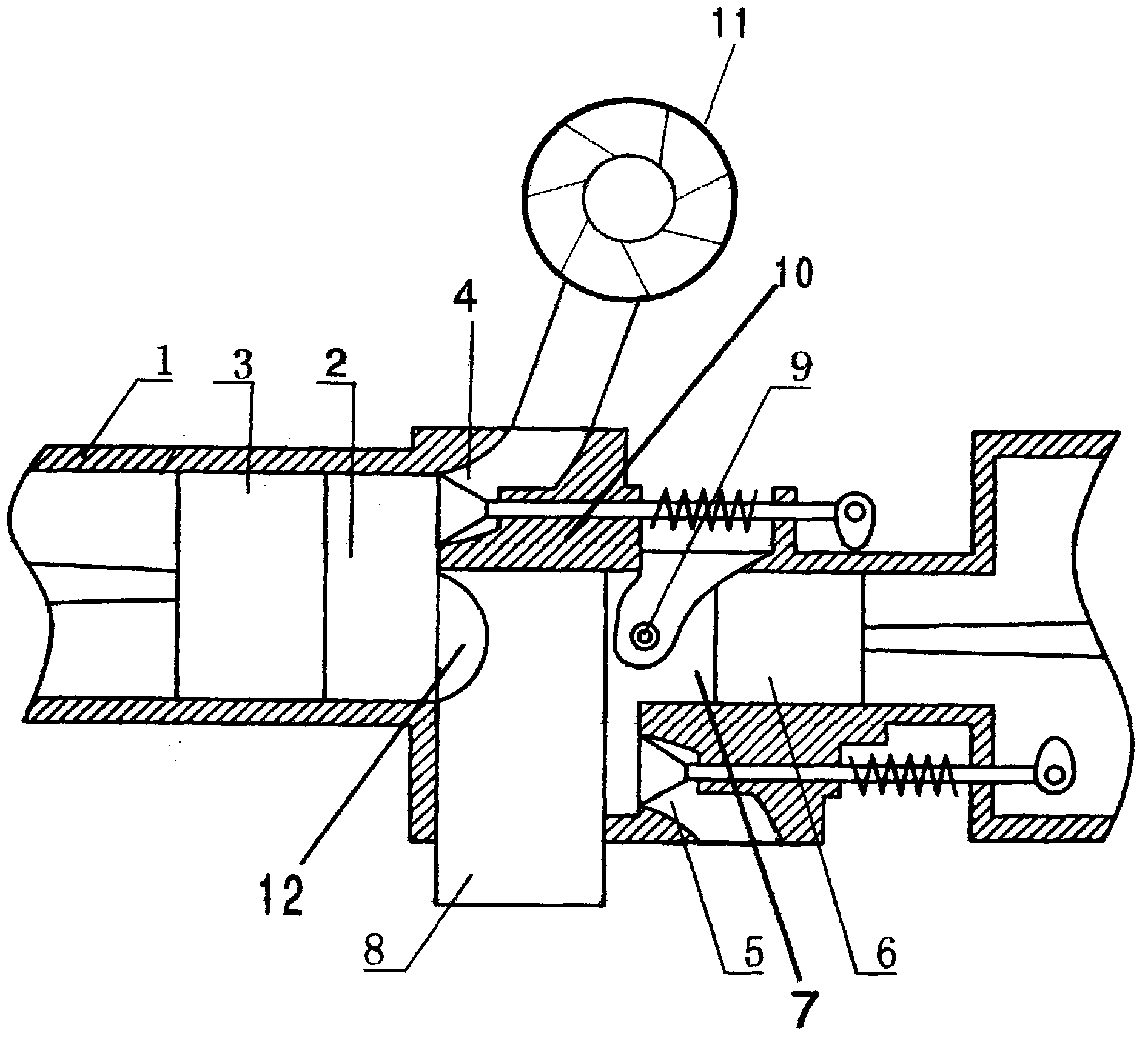 Repeated pressure boosting internal combustion engine