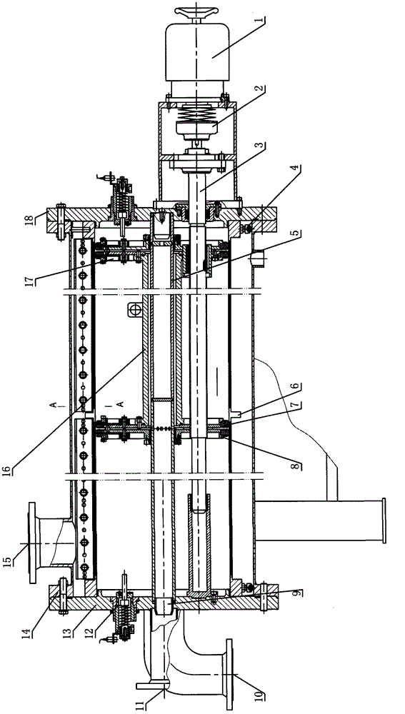 Automatic backwashing viscose filter