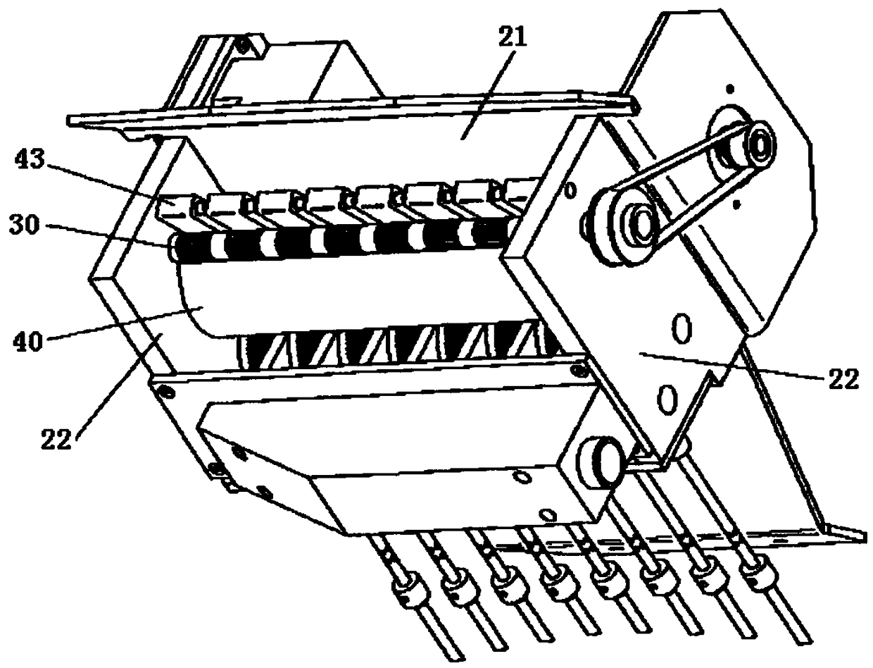 A processing device for knitted fabrics