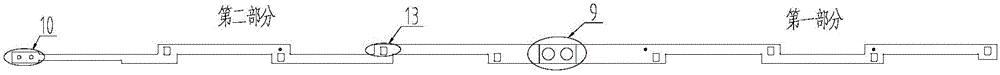 Dual-system phase shift combining module and separate electronic tilting antenna