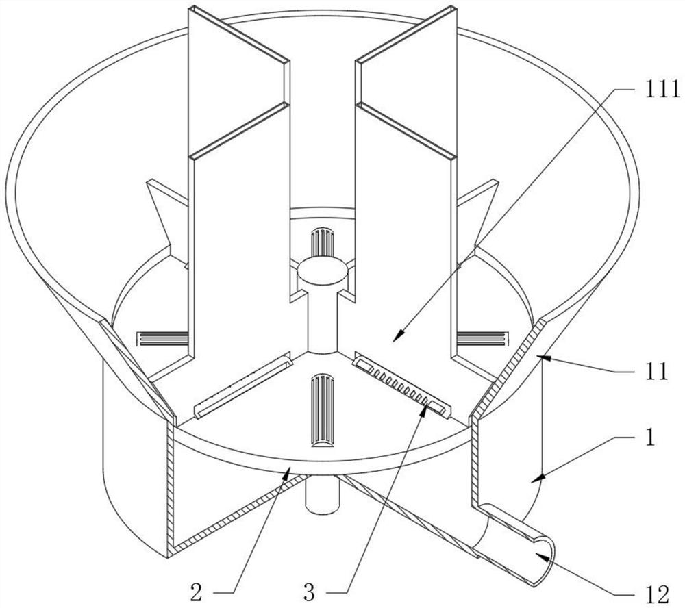 A reciprocating filter mud scraping equipment