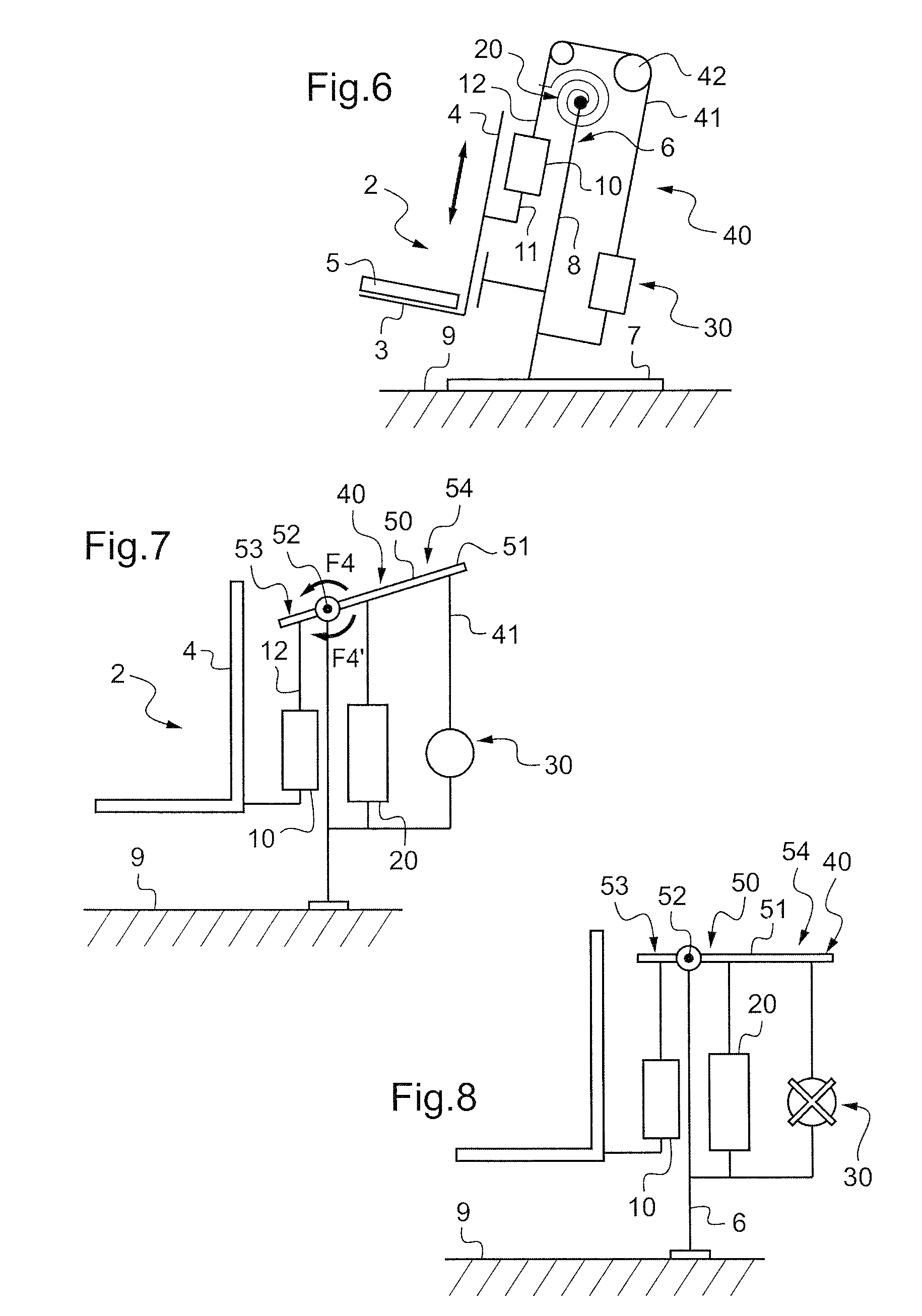 Anti-crash seat for a vehicle