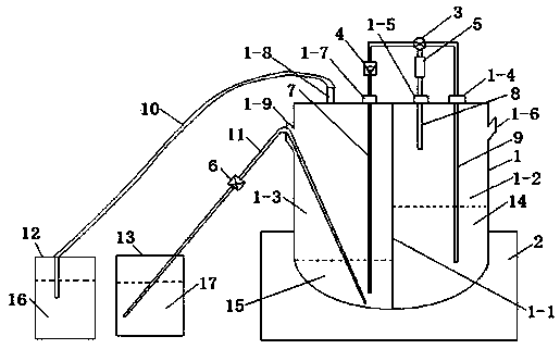 Device for detecting halogen elements in ore products by water vapor distillation method and detection method