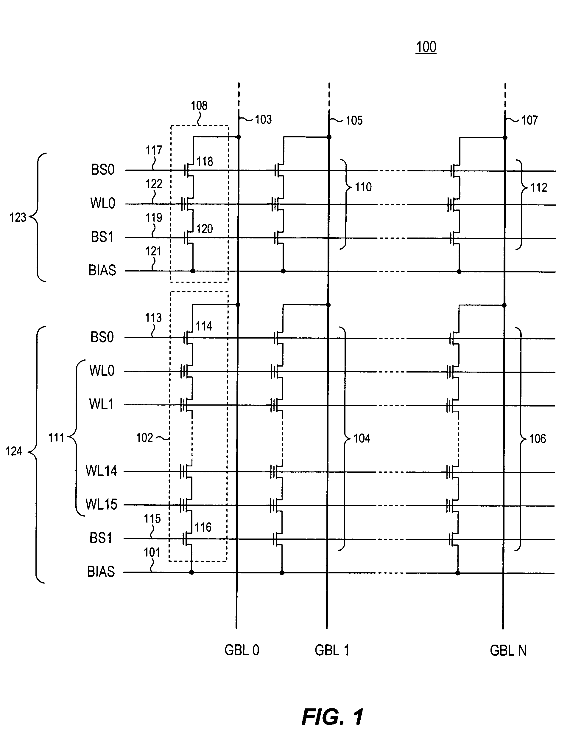 Integrated circuit including memory array incorporating multiple types of NAND string structures