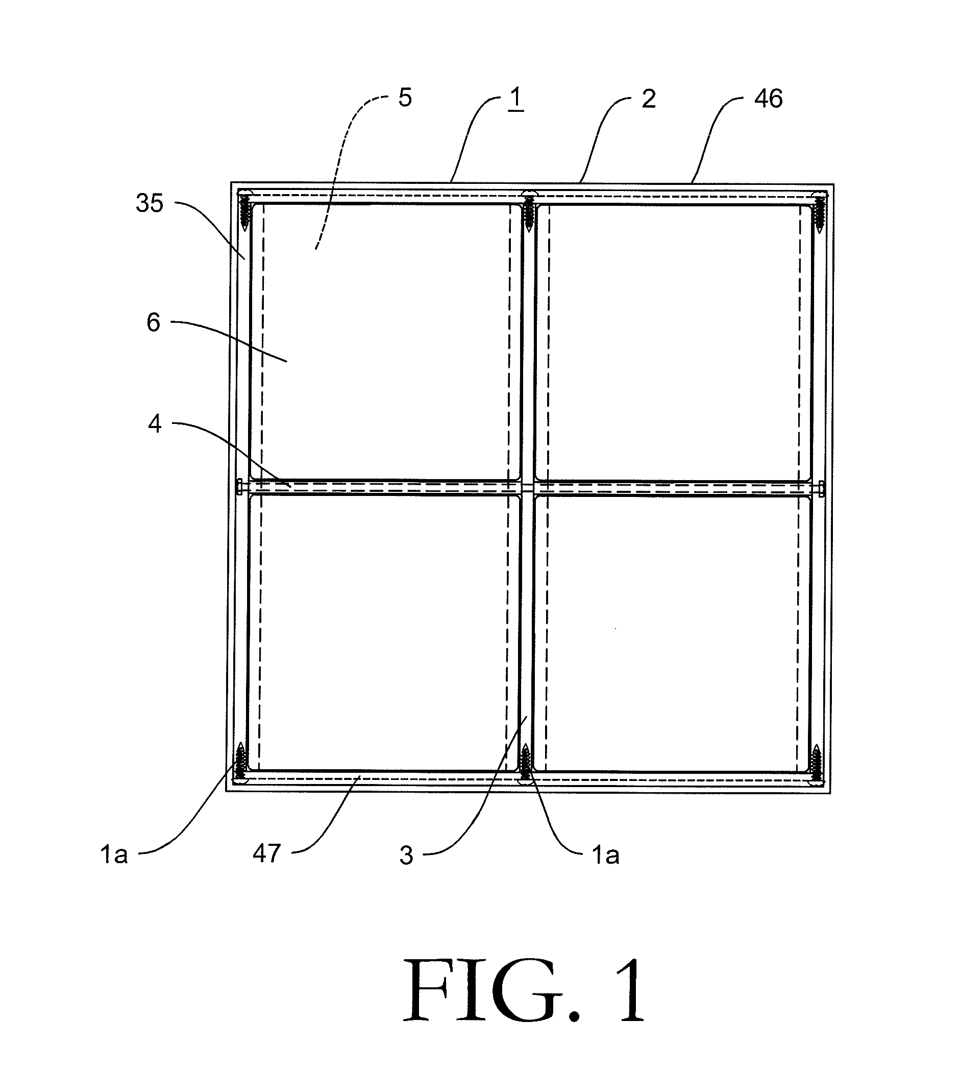 Snap-in glass block system