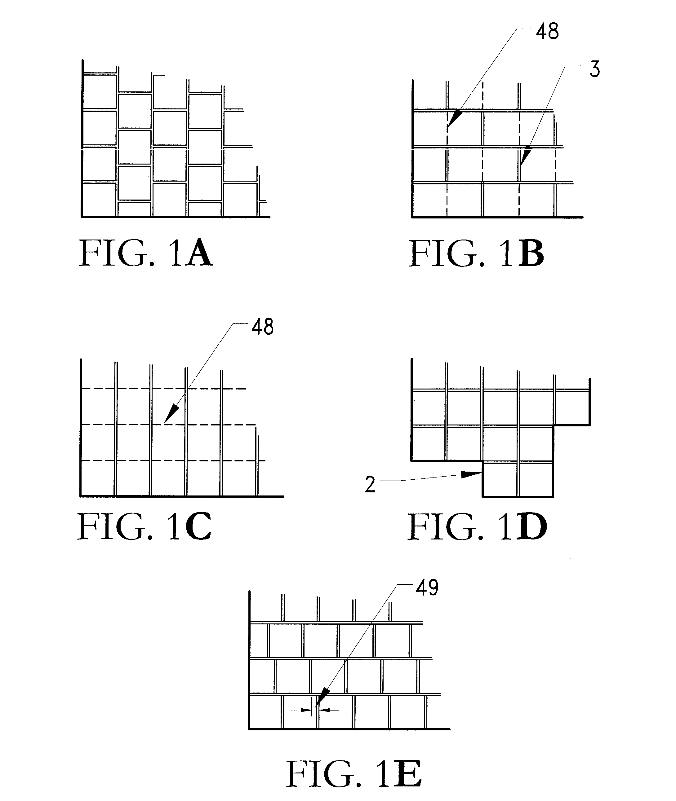 Snap-in glass block system