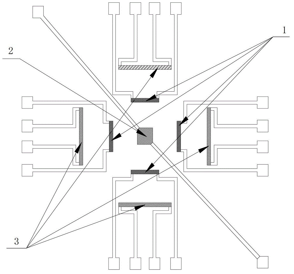 Thermal diffusivity sensor chip with silicon cup structure and preparation method of thermal diffusivity sensor chip