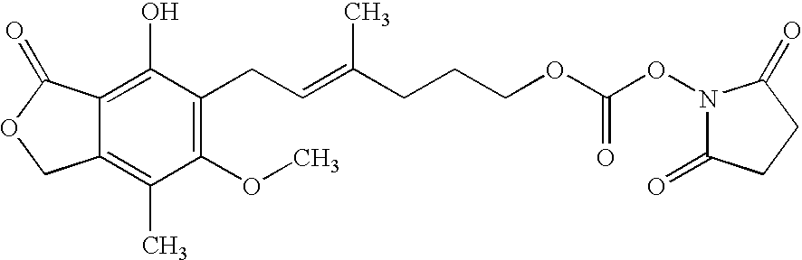 Reagents and methods for mycophenolic acid immunoassay