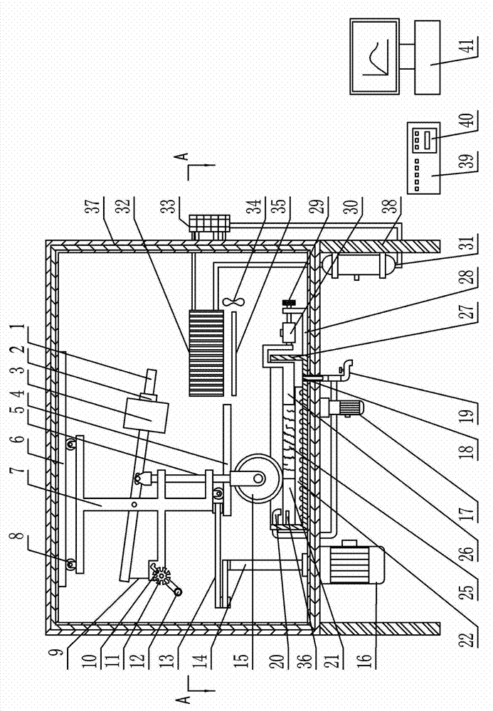 Simulation tester for self healing of asphalt concrete cracks