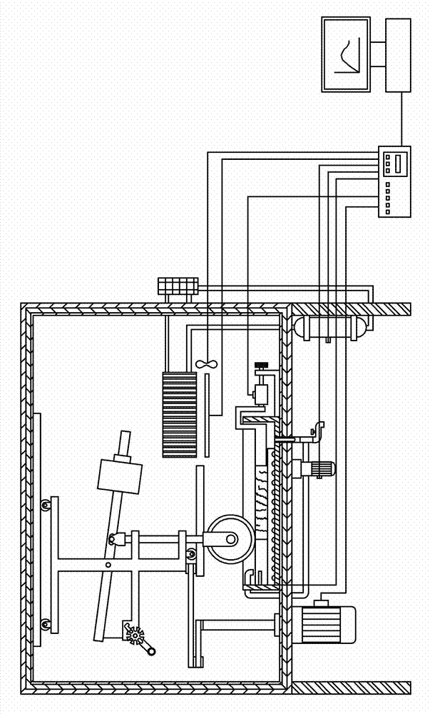 Simulation tester for self healing of asphalt concrete cracks