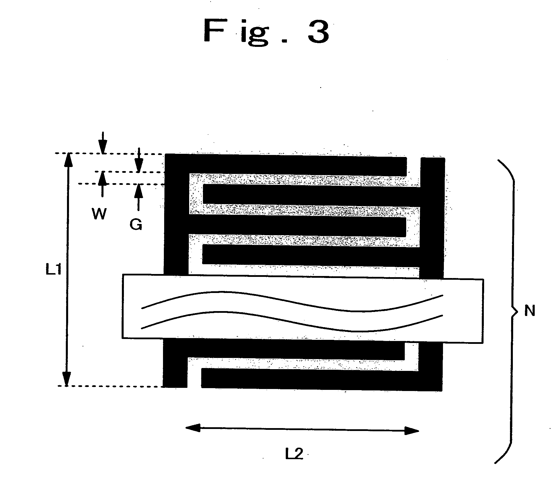 Interdigital capacitor and method for adjusting the same