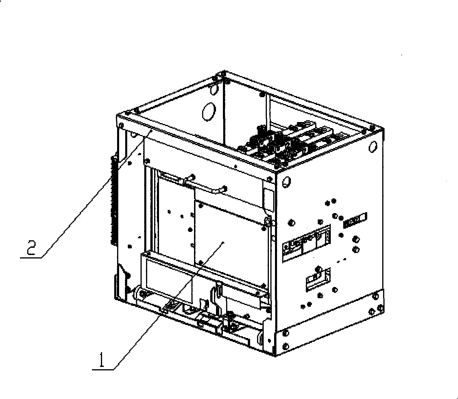 Extraction type automatic change-over electric appliance with by-path