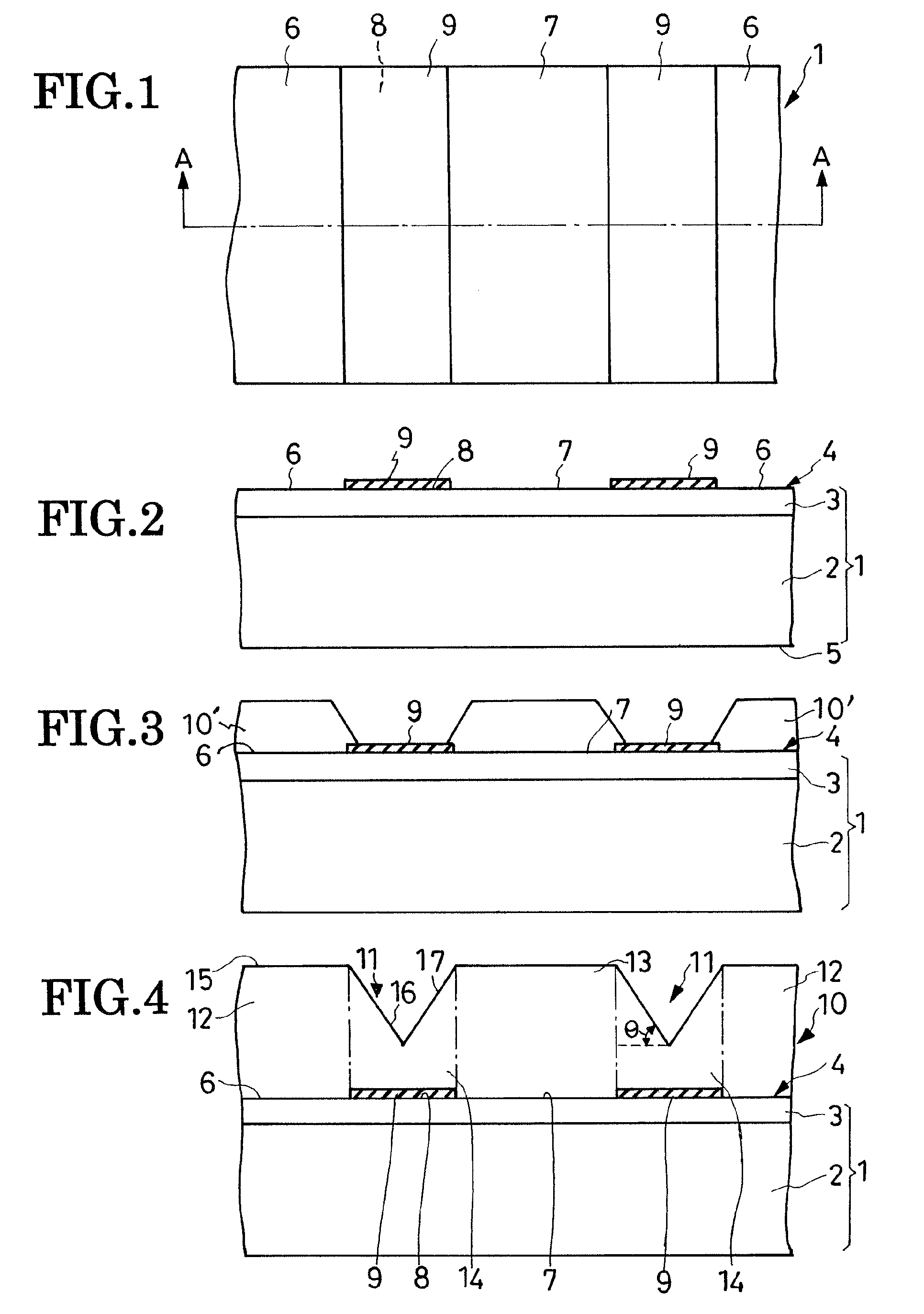 Method of fabrication of normally-off field-effect semiconductor device