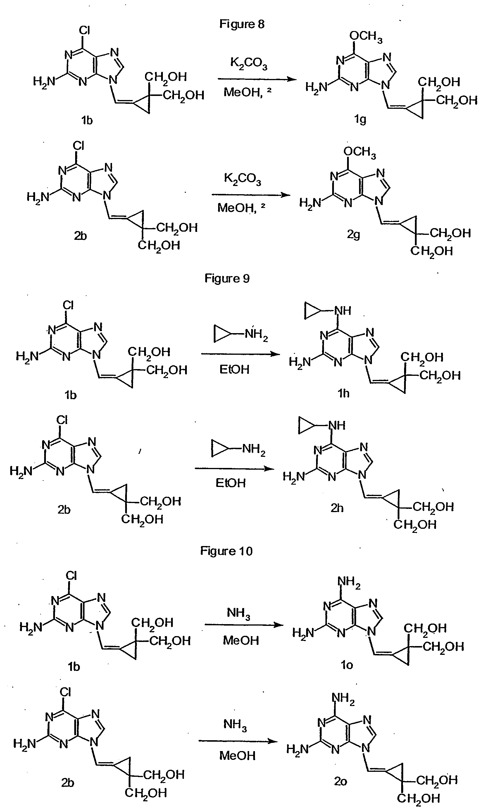 2,2-bis-(hydroxymethyl)cyclopropylidenemethyl-purines and pyrmindines as antiviral agents