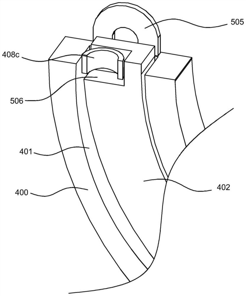 A suspension clamp for preventing hanging board from falling off